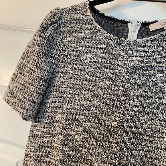 Loft Lightweight Tweed Dress - Picture 4 of 5